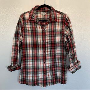 Vintage Feel Worn In Grunge 90’s Flannel Shirt